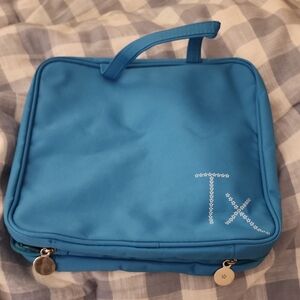 Blue Women's Bag Travel Cosmetic Bag